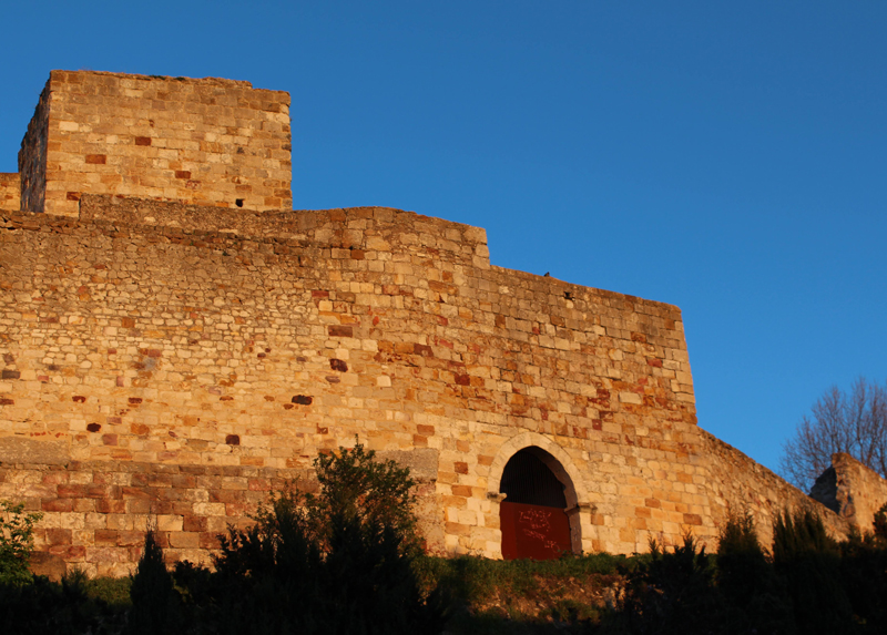 Puerta de Santa Colomba. Muro oeste del castillo de Zamora.